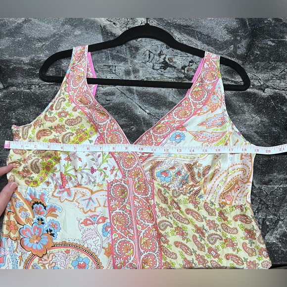 Yasb Sleeveless 100% Silk Dress / Tunic Top - Picture 6 of 7